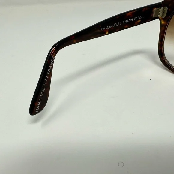 Authentic Vintage Emmanuelle Khanh Tortoise Shell sun glasses